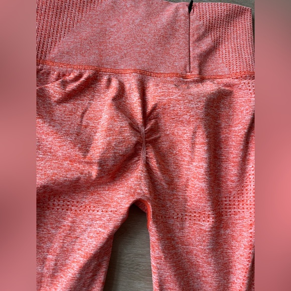 Gymshark Vital Boost Legging in Heat Red Marl SZ M - Picture 8 of 11